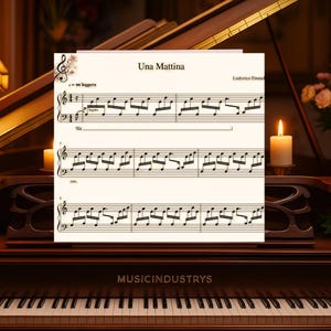 Unna Matina piano sheet music 4 Pages PDF piano sheet music digital download einauidi.