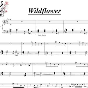 this piano sheets 4 pages digital download, printable music, music notes, sheet music