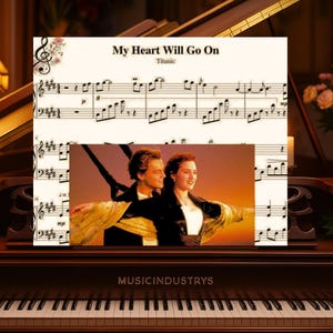 Il mio cuore andrà sullo spartito per pianoforte (PDF Download, 5 pagine)