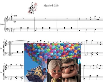 Eheleben Klavier Noten: Up Theme (Digitaler Download)