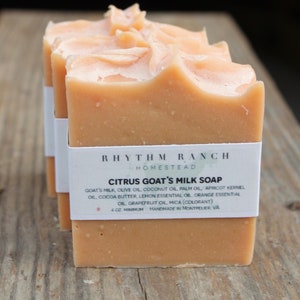 Simply Natural Citrus Goat Milk Soap