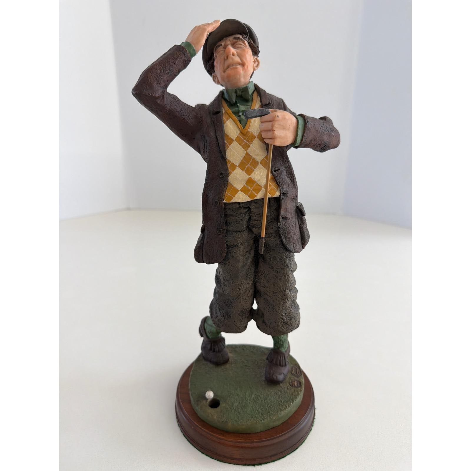 Vintage Golf Statue - Etsy