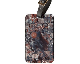 Doctor Strange Luggage Tag, Travel Accessory, Comic Book Style, Gift for Marvel Fans, Adventurous Travel