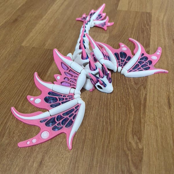 Mythical Forest Dragons – Articulated 3D Printed Fantasy Creature