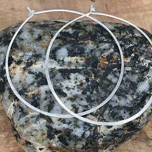 Thin Wire Hoops image 6