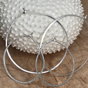 Thin Wire Hoops image 5