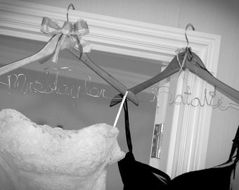 Personalized Bridesmaid Hanger