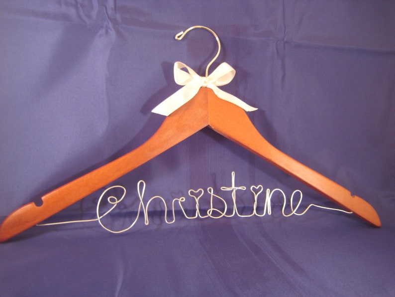 Personalized Bridesmaid Hanger image 3