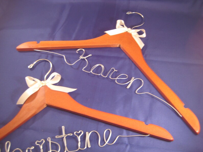 Personalized Bridesmaid Hanger image 2