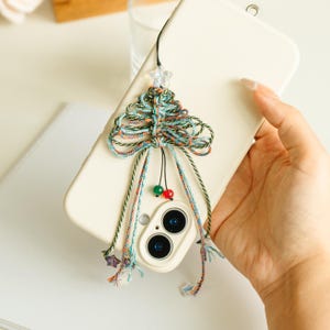 Handmade Phone Strap,Bag Charm,Cute Christmas Gift,Heart Phone Charm,Butterfly Phone Charm,Birthday Gift,Camera Charm