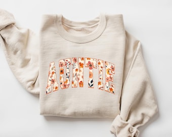 Auntie Sweatshirt, Auntie Gift, Mothers Day, Gift For New Aunt, Pregnancy Announcement, Auntie Shirt, Aunt To Be Gift
