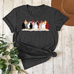 Funny Chicken Graphic Tee: Chicken Lover Gift