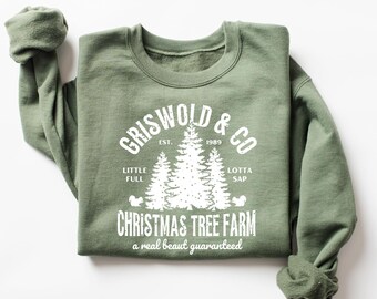 Griswold Family Christmas Sweatshirt: Christmas Vacation Tree Farm