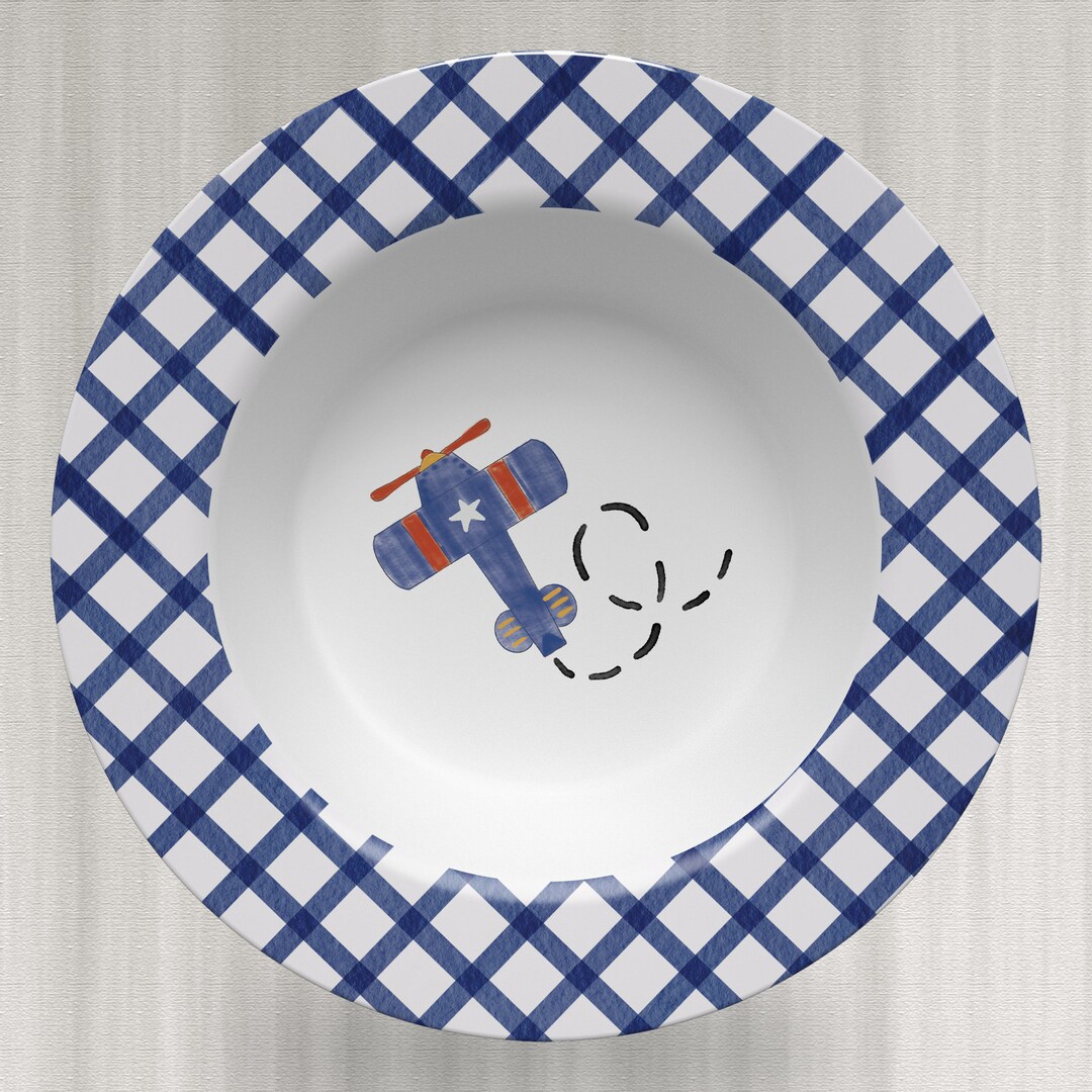Bowlairplane/plane Bowl/airplane Bowl/ Cereal Bowl/ Kids Etsy