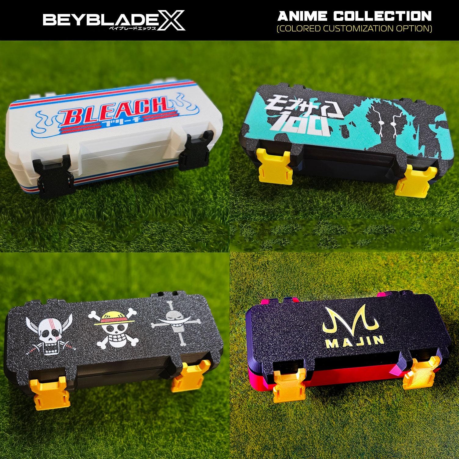 ベイブレードX 3-on-3デッキケース ベイトレイ - マグネット式 - Etsy 日本