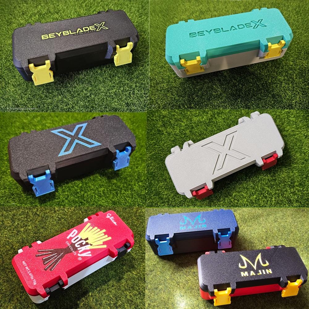 ベイブレードX スペアパーツ収納スリムデッキケース - Etsy 日本