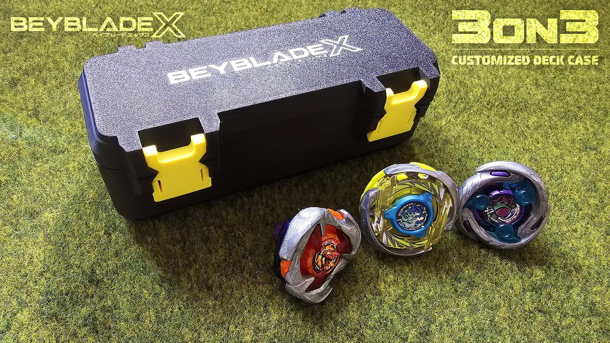 Beyblade X 3-on-3 Deck Case Bey Tray - Latches Version - Etsy