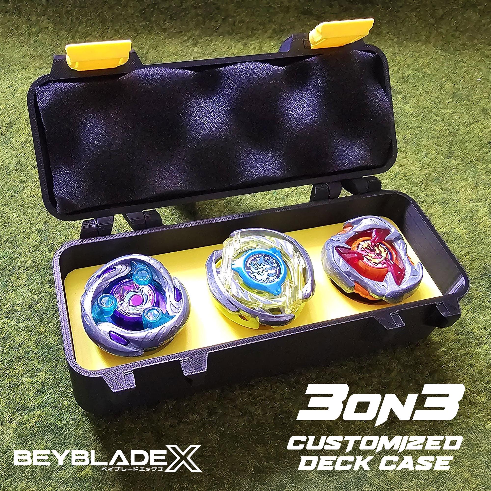 Beyblade X 3-on-3 Deck Case Bey Tray - Latches Version - Etsy