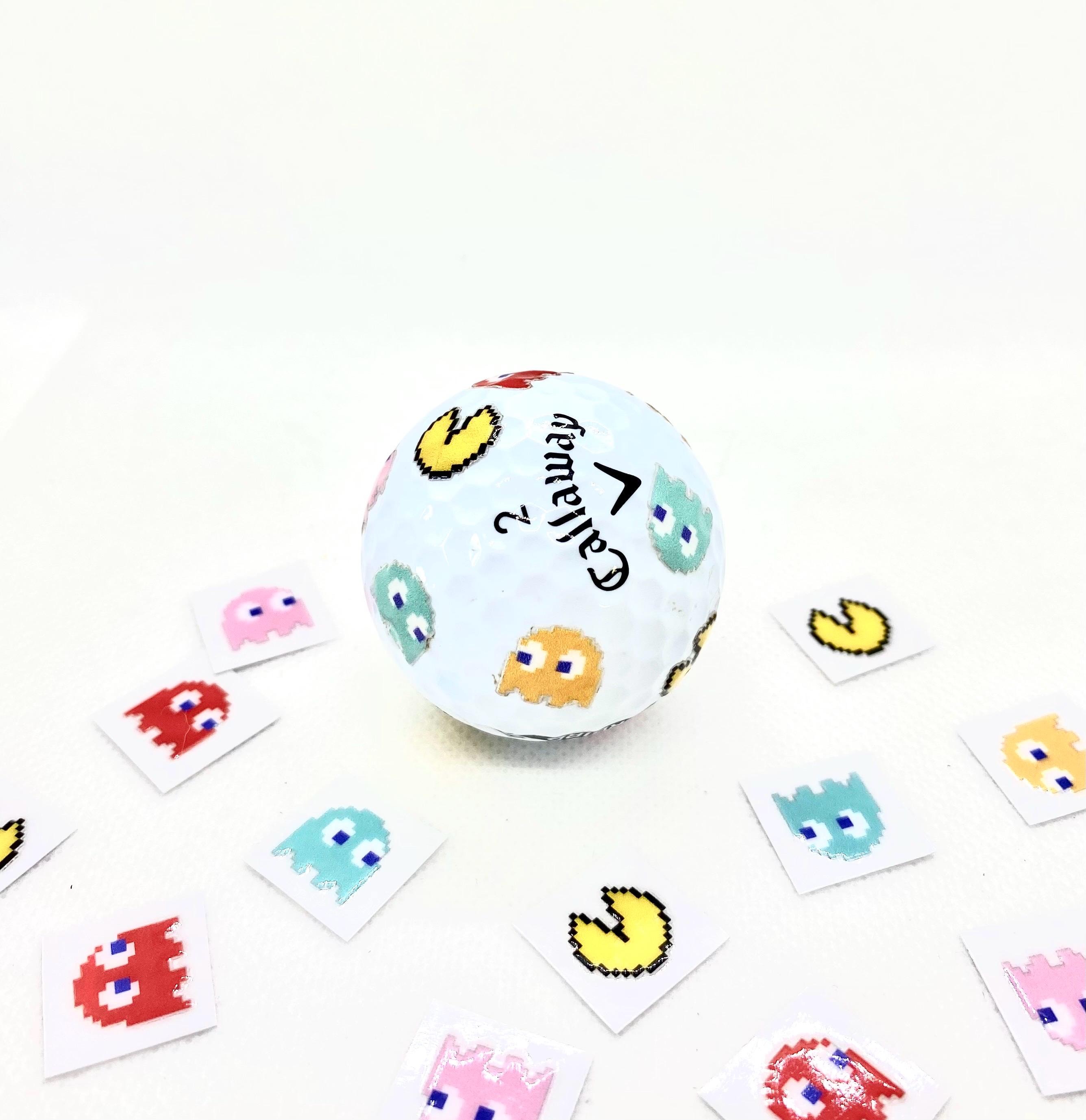 Personalised Golf Ball Markers | Custom Golf Ball Stamp using UV Ink Transfers | Unique Gifts for Men, Women, and Kid Golfers.