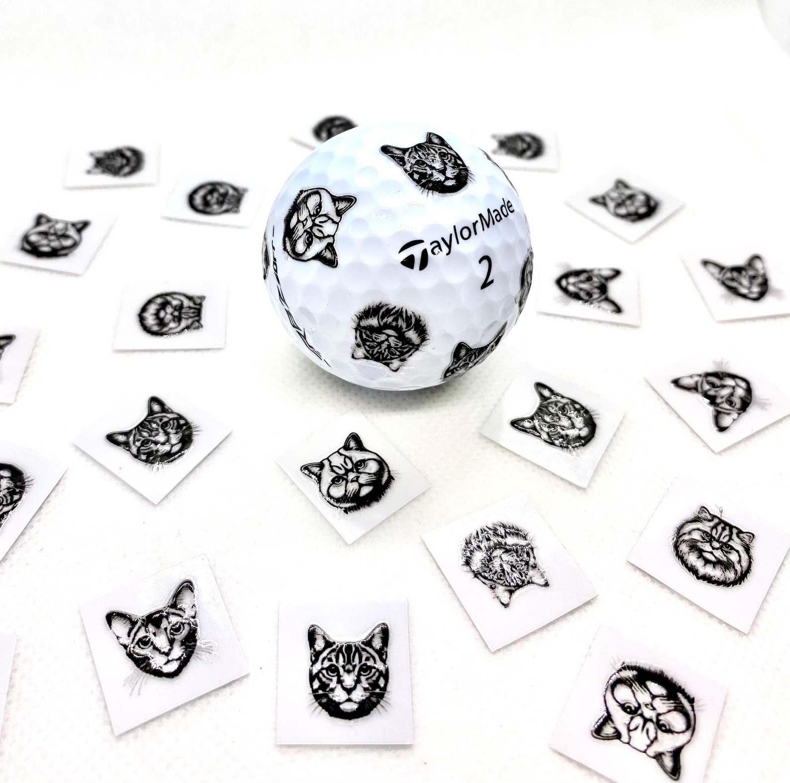 Golf Ball Markers for Cat Lovers