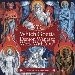 ¿Qué demonio de la Goecia quiere trabajar contigo? / Perspectivas misteriosas y guía espiritual profunda / Lectura completa del demonio de la Goecia