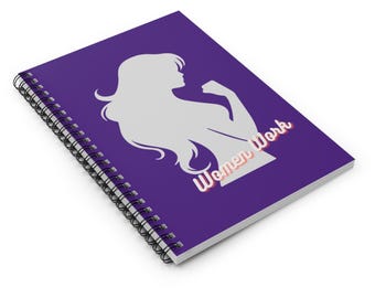 Women Work Spiral - Purple