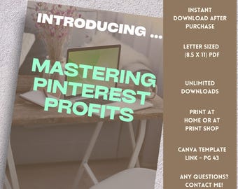 Podręcznik dla początkujących marketingu na Pintereście: ebook o dochodzie pasywnym (PLR/MRR)