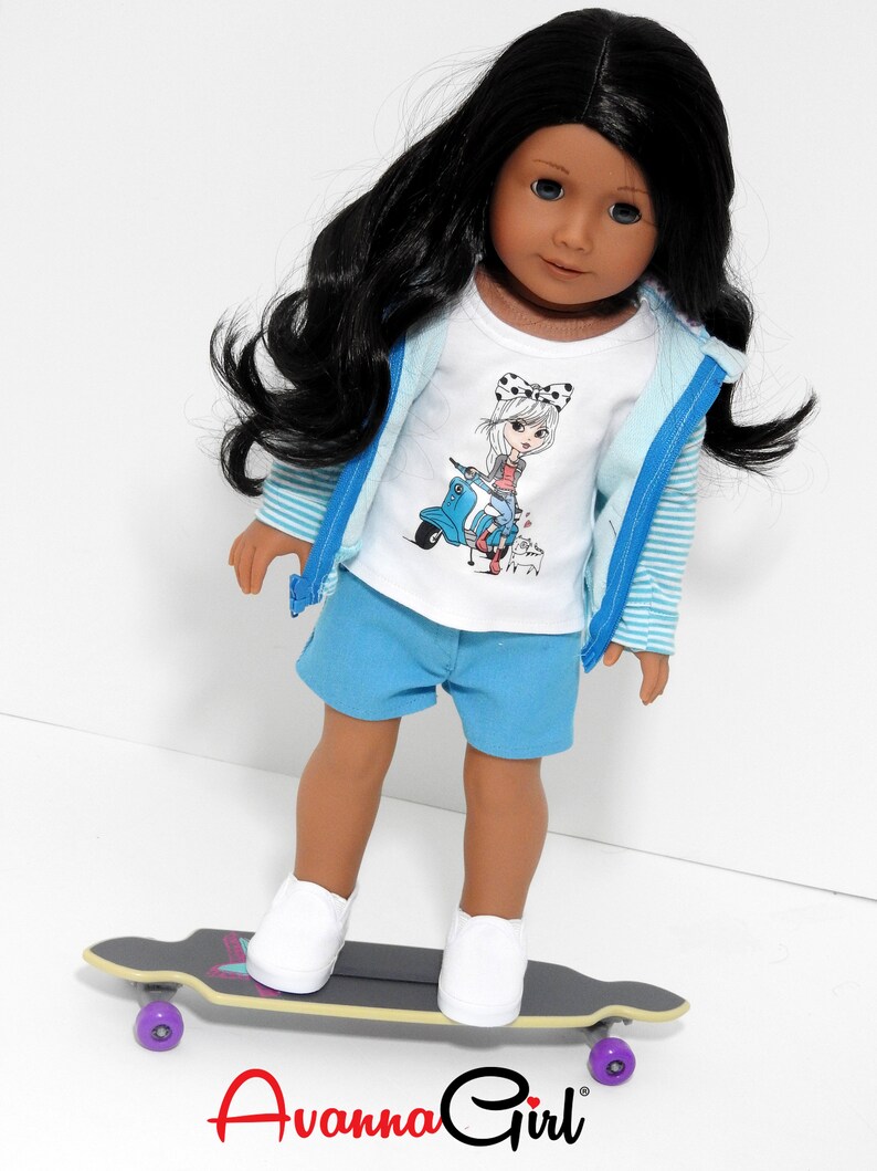 american girl doll skateboard