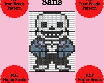 Hama-kralenpatroon. Perler-kralenpatroon. Patroon met ijzeren kralen. Strijkkralenpatroon. Hama-kralensjabloon. Sjabloon voor Perler-kralen. Pdf-sjabloon