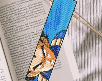 Anime Bookmark Cross Stitch Pattern. Cross Stitch Pattern Bookmark. Bookmark Cross Stitch Pattern. PDF Pattern Cross Stitch