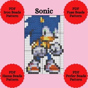 Hama Beads Pattern. Perler Beads Pattern. Iron Beads Pattern. Fuse Beads Pattern. Hama Beads Template. Perler Beads Template. PDF Template