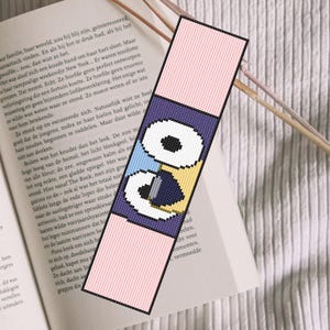 Bluey Bookmark Cross Stitch Pattern. Cross Stitch Pattern Bookmark. Bookmark Cross Stitch Pattern. PDF Pattern Cross Stitch