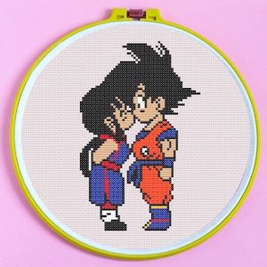 Dragon Anime Cross Stitch Pattern for Beginners. Easy Cross Stitch Pattern. PDF Pattern Cross Stitch