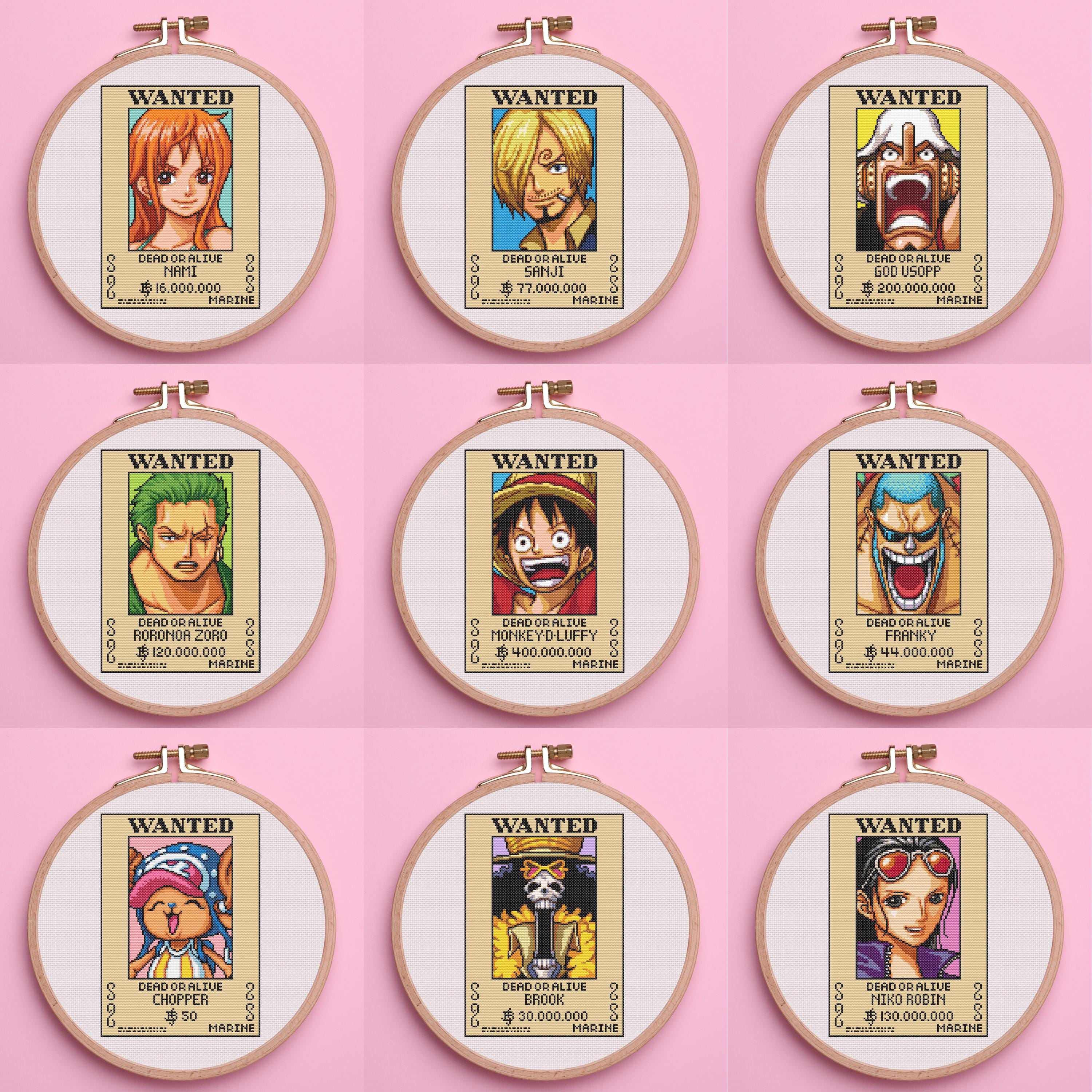 Wanted poster one piece - Etsy 日本