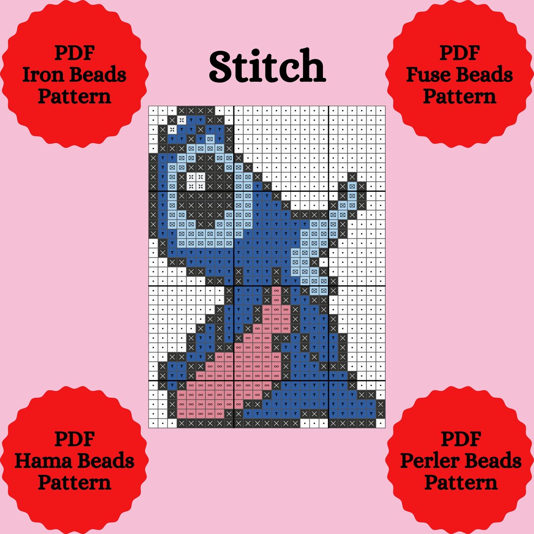 Hama Beads Pattern. Perler Beads Pattern. Iron Beads Pattern. Fuse