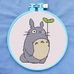 Anime Cross Stitch Pattern for Beginners. Easy Cross Stitch Pattern. PDF Pattern Cross Stitch