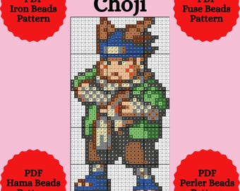 Hama-kralenpatroon. Perler-kralenpatroon. Patroon met ijzeren kralen. Strijkkralenpatroon. Hama-kralensjabloon. Sjabloon voor Perler-kralen. Pdf-sjabloon