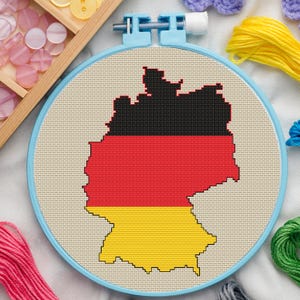 Germany Cross Stitch Pattern. Cross Stitch Pattern Germany. Germany PDF Pattern Cross Stitch. Germany Cross Stitch Pattern. Instant Download