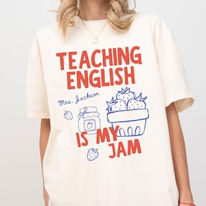 Custom English Teacher Shirt English Educator Gift Funny English Teacher Gift Language Teacher Shirt Gift for English Teacher Appreciation