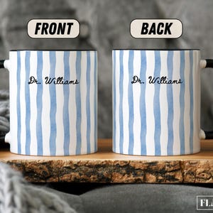 Custom Doctor Mug Gift New Doctor Coffee Cup Doctorate Mug PhD Graduation Gift for Doctoral Graduate Personalized Doctor Gift New Dr Gift