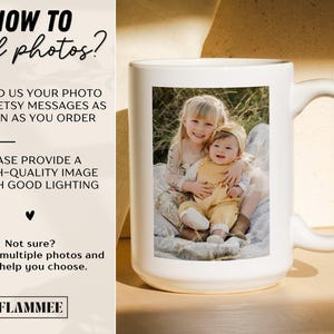 Custom Photo Grandpa Mug with Grandkids Names Personalized Grandpa Cup Grandpa Photo Gift Father’s Day Gift for Grandpa Gift from Grandkids