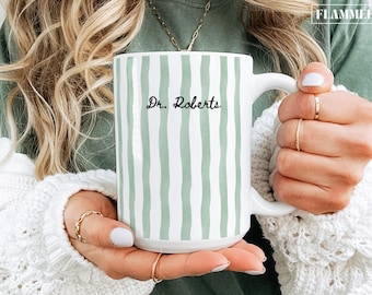 Custom Doctor Mug Gift New Doctor Coffee Cup Doctorate Mug PhD Graduation Gift for Doctoral Graduate Personalized Doctor Gift New Dr Gift