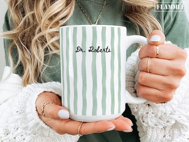 Custom Doctor Mug Gift New Doctor Coffee Cup Doctorate Mug PhD Graduation Gift for Doctoral Graduate Personalized Doctor Gift New Dr Gift