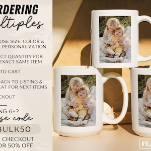 Custom Photo Grandpa Mug with Grandkids Names Personalized Grandpa Cup Grandpa Photo Gift Father’s Day Gift for Grandpa Gift from Grandkids