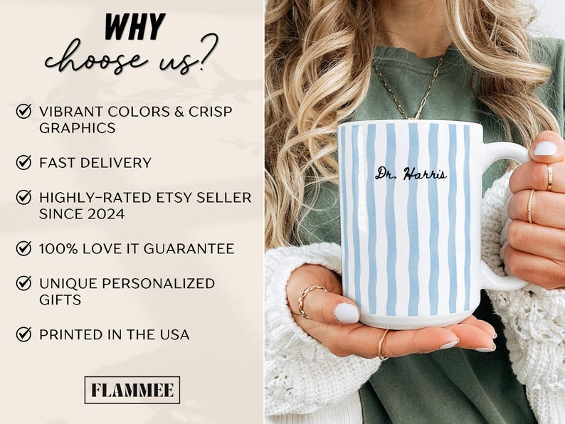 Custom Doctor Mug Gift New Doctor Coffee Cup Doctorate Mug PhD Graduation Gift for Doctoral Graduate Personalized Doctor Gift New Dr Gift