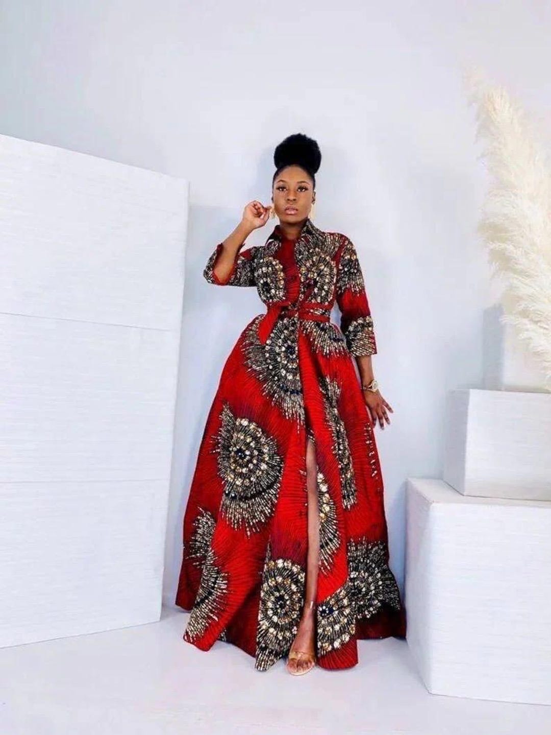 Ankara Maxi Wear, African Ankara Dress, Ankara Gown,african Ankara Prom ...