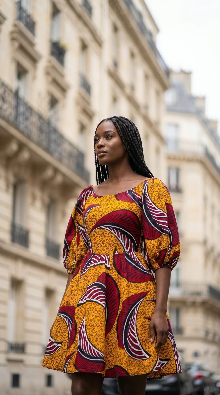flare ankara dresses Amarra 88937 main image 1