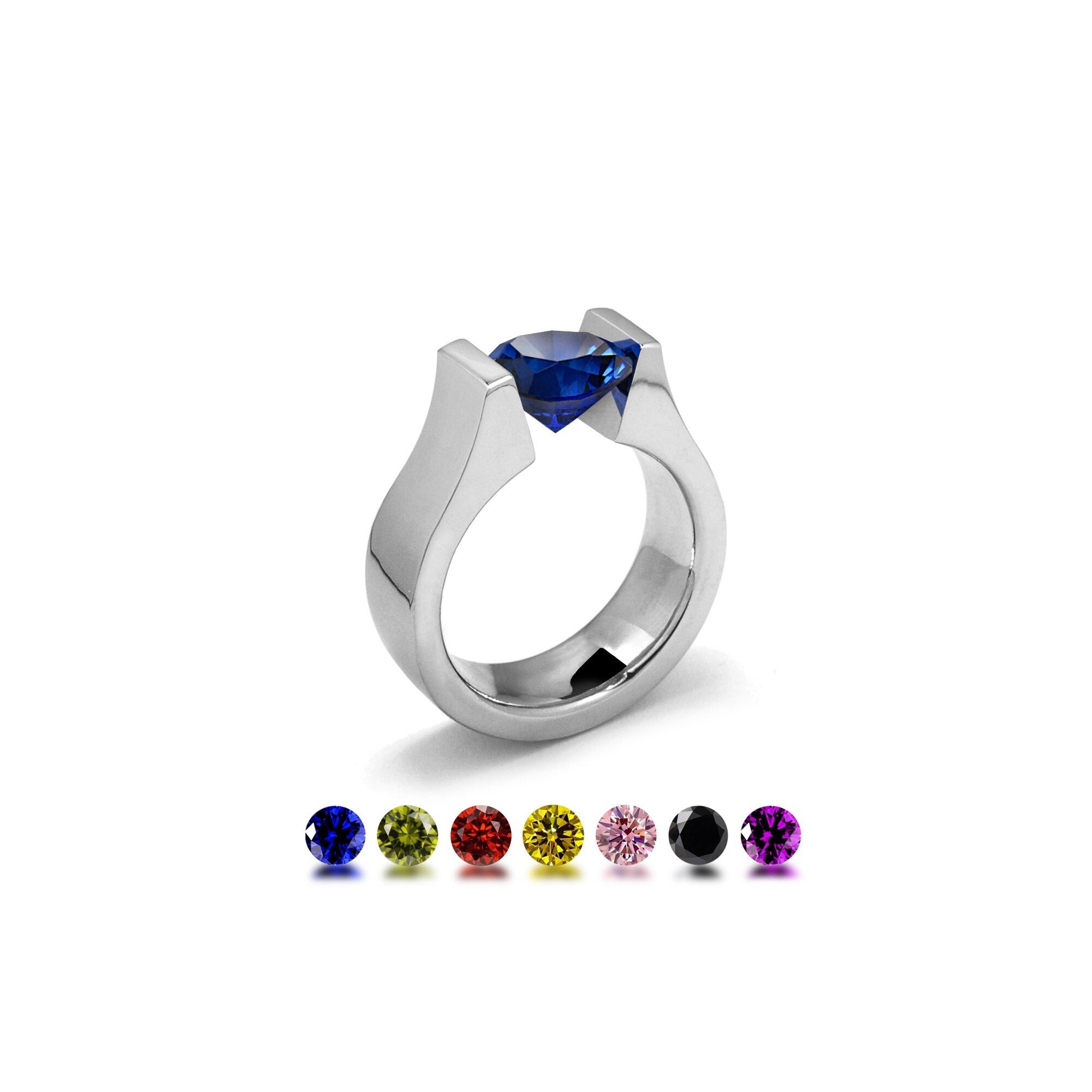 Pave Set Engagement Rings - Oklahoma Pave Set Bridal Ring