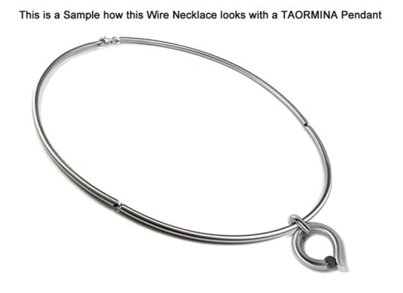 Stainless Steel Wire Necklace Ideal for Pendants and Charms Etsy