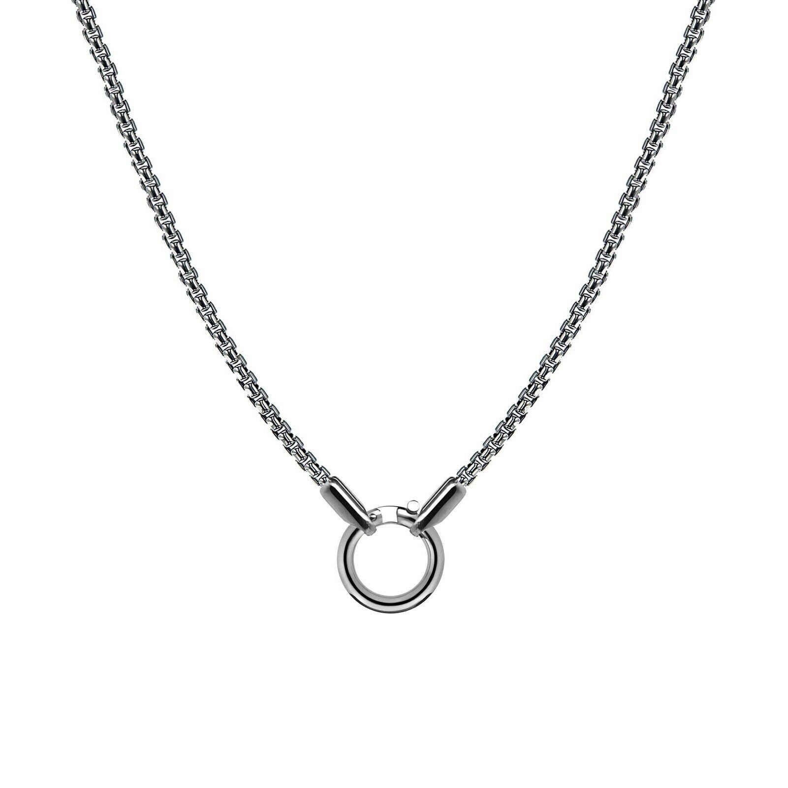 Ring charm necklace store